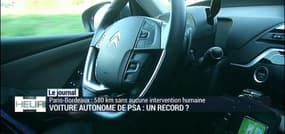 Voiture autonome de PSA : un record ? 