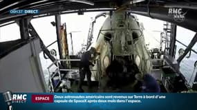 Retour réussi à bord d'une capsule de Space X, une victoire pour les États-Unis