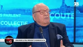 Jean-Marie Le Pen : "Malgré les difficultés avec mes filles, je n’ai pas l’intention de les déshériter"