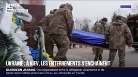 Guerre en Ukraine: les enterrements de soldats ukrainiens s'enchaînent à Kiev