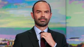 Edouard Philippe mercredi soir sur le plateau de TF1. 