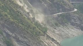 Lac du Chambon: la montagne glisse mais ne s'effondre pas