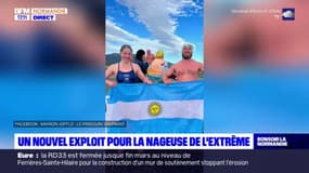 Normandie: une nageuse de l'extrême originaire de Flers traverse le détroit entre l'Argentine et le Chili