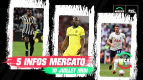 Pogba, Lenglet, Lukaku... Les 5 infos mercato du 10 juillet à la mi-journée 