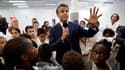 Emmanuel Macron à Clichy-sous-Bois, le 8 juin 2022