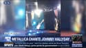 Metallica rend hommage à Johnny Hallyday au Stade de France 