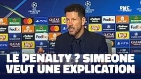 Atlético 1-3 Lille : Simeone espère trouver une explication au penalty