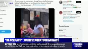 Après la "blackface" d'une cliente sur sa terrasse, un restaurateur menacé à Poitiers