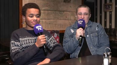 Thays et sa mère sur BFMTV ce lundi 1er décembre.