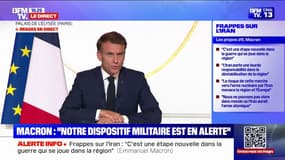 Gaza: "J'ai dit ma détermination à reconnaître l'État de Palestine, elle est entière, et c'est une décision souveraine", affirme Emmanuel Macron