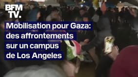  Mobilisation pour Gaza: des affrontements à Los Angeles sur le campus d'UCLA 