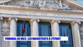 Tribunal de Nice: les magistrats à l'étroit 