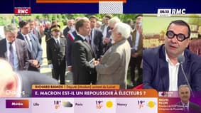 "Emmanuel Macron ne peut pas rentrer dans la campagne" des législatifs, prévient Richard Ramos, député MODEM sortant du Loiret