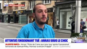 Attaque au couteau à Arras: la ville sous le choc