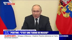 Vladimir Poutine: "Les quatre assassins ont été trouvés et arrêtés, ils étaient en cavale en direction de l'Ukraine"