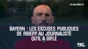 Bayern : Les excuses publiques de Ribery au journaliste qu'il a giflé