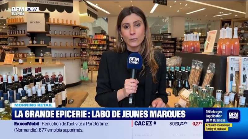 Morning Retail : La Grande Epicerie, labo de jeunes marques, par Eva Jacquot - 12/04