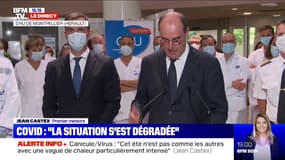 Coronavirus: Jean Castex estime que '"nos efforts ont commencé à payer dans la gestion de certaines situations locales devenues critiques"