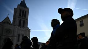 Rassemblement à la mémoire de Sedan, un adolescent de 14 ans tué au couteau, à Saint-Denis.  