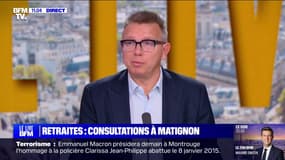 Réforme des retraites: "On souhaite repartir sur une réforme par point, systémique", affirme Cyril Chabanier, présidant de la CFTC