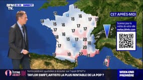 Du soleil dans le sud-est, de la pluie dans le nord-ouest de la France, avec des températures comprises entre 13°C et 23°C... La météo de ce samedi 21 octobre