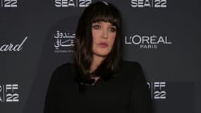 Isabelle Adjani lors de la cérémonie de clôture de la deuxième édition du festival du film de Djeddah, en Arabie saoudite, le 8 décembre 2022