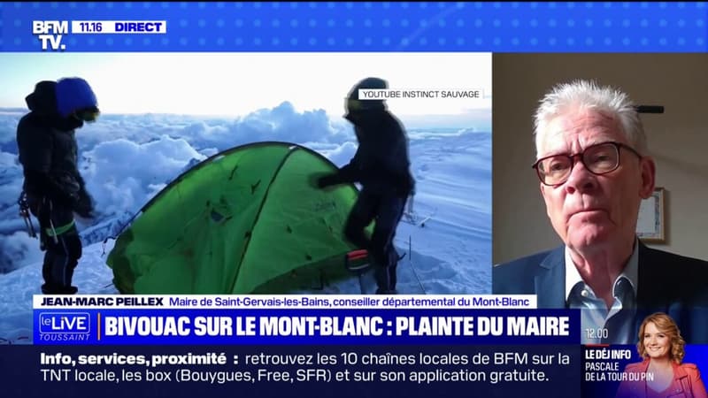 Le maire de Saint-Gervais-les-Bains porte plainte contre deux alpinistes qui ont bivouaqué au sommet du Mont-Blanc