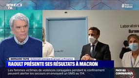 Bernard Tapie: "Il y a une technostructure infernale qui a pris le pouvoir dans la médecine"