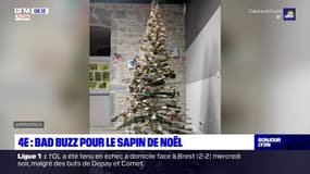  "Une caricature": avalanche de critiques pour le sapin de Noël de la mairie écologiste du 4ᵉ à Lyon