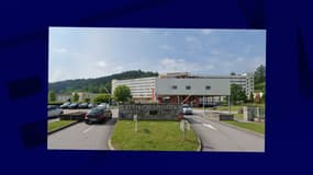Le centre hospitalier de Remiremont dans les Vosges.