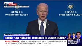 Joe Biden: "Si ça avait été des militants Black Lives Matter hier, ils auraient été traités très différemment"