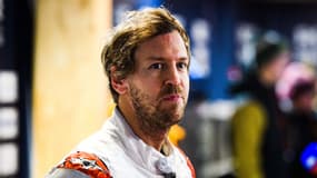 Sebastian Vettel lors de la Race of Champions, à Pitea (Suède) le 6 février 2022