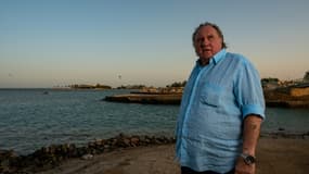 Gérard Depardieu lors de la 4e édition du Festival du film d'El Gouna sur la mer Rouge en Egypte, le 24 octobre 2020