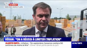 Olivier Véran: "Nous sommes au pic de l'inflation, elle va commencer à baisser en 2023"