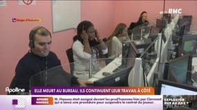 Elle meurt au bureau, ils continuent leur travail à côté 