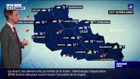 Météo Nord-Pas-de-Calais: un mercredi nuageux, jusqu'à 18°C à Lille