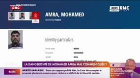 La dangerosité de Mohamed Amra mal communiquée?