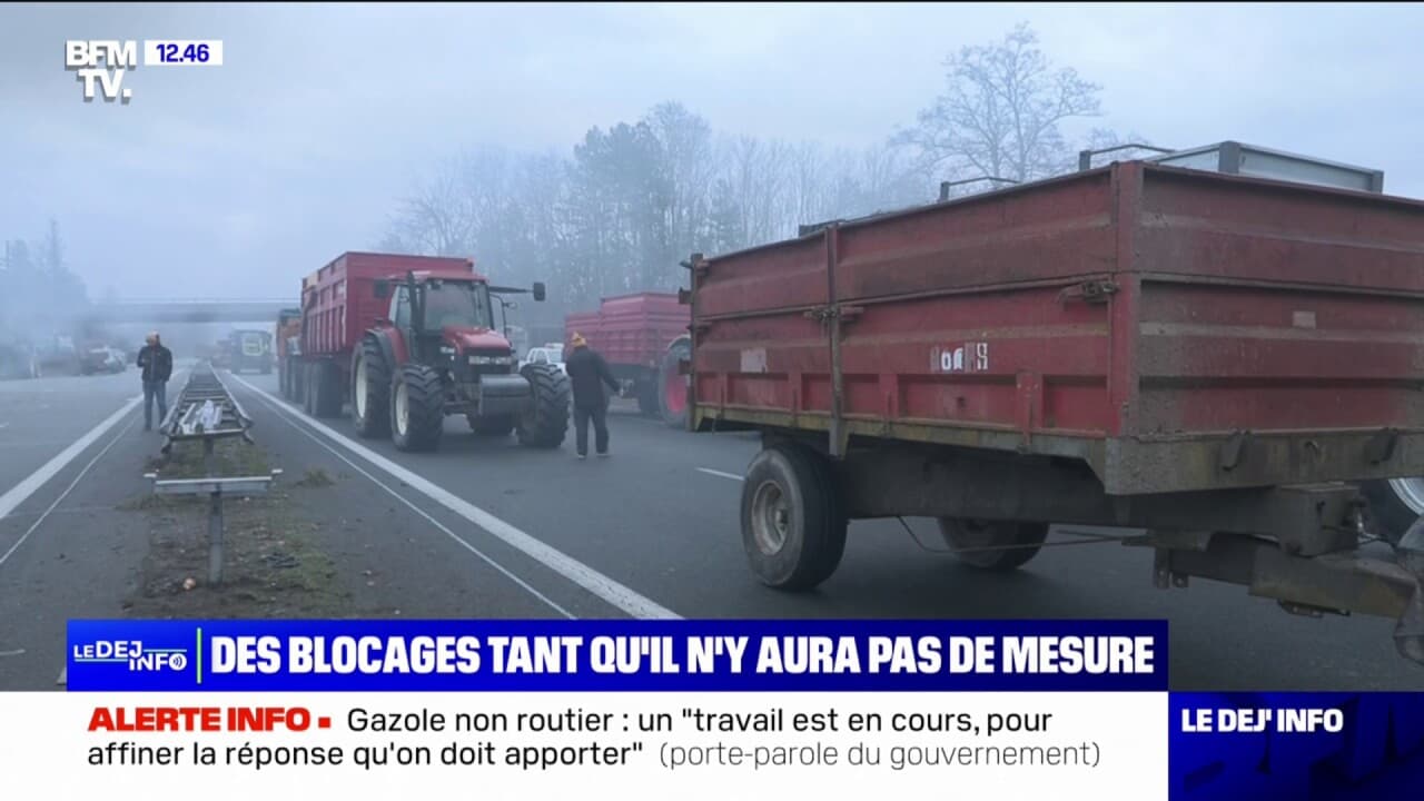 Colère Des Agriculteurs: Des Blocages Partout En France