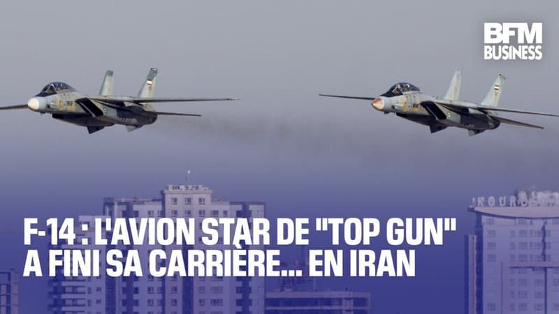 F-14 : l'avion star de "Top Gun" a fini sa carrière… en Iran