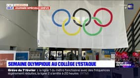 Marseille: une semaine olympique au collège de l'Estaque