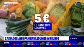 Calvados: des paniers de légumes proposés à 5 euros à Sainte-Marguerite-d'Elle