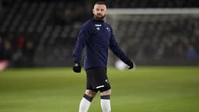 Wayne Rooney, à Derby le 5 mars 2020