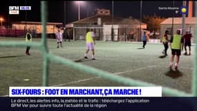 Var: du football en marchant à Six-Fours-les-Plages