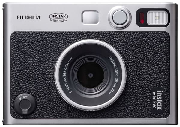 L'Instax mini Evo revisite le look vintage des anciens appareils photo Fujifilm