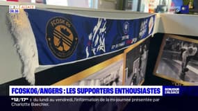 FCOSK06/Angers: les supporters enthousiastes