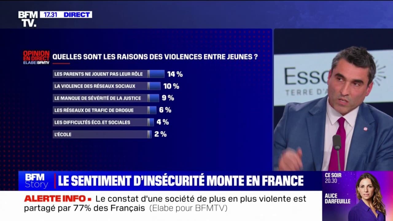 Michaël Taverne, député RN du Nord: "Il faut supprimer l'excuse de minorité"