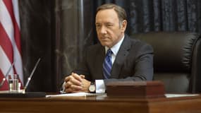 Kevin Spacey dans la peau de Frank Underwood dans "House Of Cards"