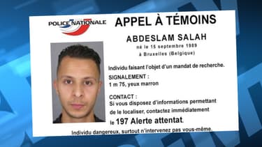 Salah Abdeslam est activement recherché depuis les attentats de Paris.