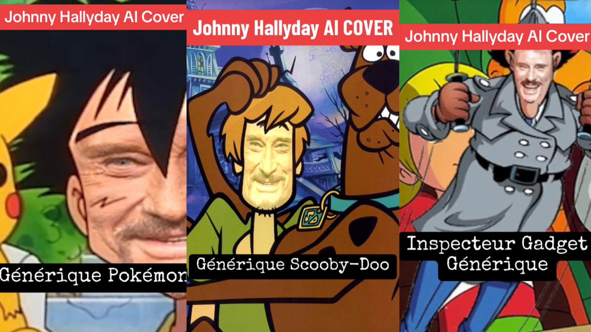 Pokémon, Scooby-Doo: ressuscitée par une IA, la voix de Johnny Hallyday  interprète nos génériques denfance