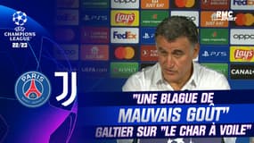 PSG : "Une blague de mauvais goût", Galtier sur l'épisode du "char à voile"